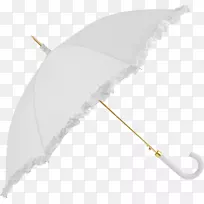 雨伞白色雨伞