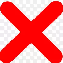 电脑图标x标记剪辑艺术计数器