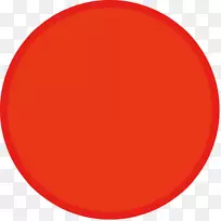 圆圈剪贴画-红色圆圈