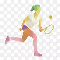 网球运动员运动网球-网球