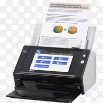 图像扫描仪Fujitsu文档成像自动文件馈线业务扫描仪