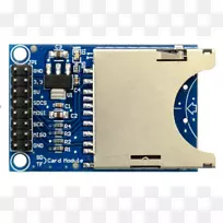 安全数字Arduino串行外围接口总线闪存卡读卡器-SD卡