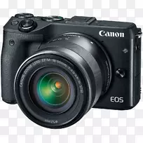 佳能eos m3无镜可换镜头照相机