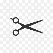剪刀铸铁设计标志-剪刀