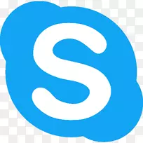 计算机图标skype社交媒体Viber徽标-学术
