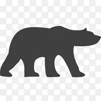 北极熊电脑图标棕熊