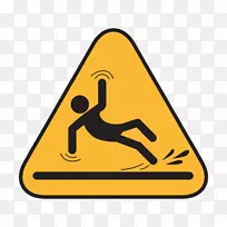 湿地板标志滑落业务警告标志-意外