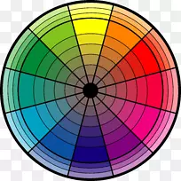 彩色车轮rgb颜色模型cmyk颜色模型钢盘配色方案.颜色