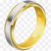 结婚戒指金饰银订婚戒指
