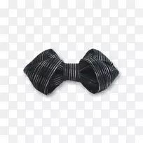 领结领带黑色领带服装配饰.领结