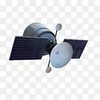通信卫星地面站卫星图像.通信