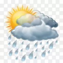 电脑图标天气阴天