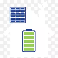 太阳能建筑.集成光伏电池板.可再生能源.太阳能电池板