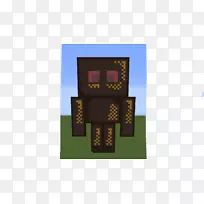 我的世界，爬行者，像素艺术，Enderman，暴民-挖掘