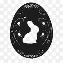 复活节兔子复活节彩蛋