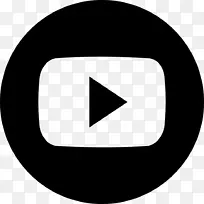 youtube标志剪影电脑图标剪辑艺术-社会