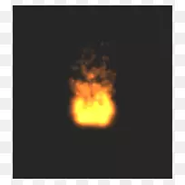 粒子系统精灵火爆游戏玩家：演播室-粒子