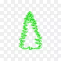 圣诞节摄影灯树-Arboles