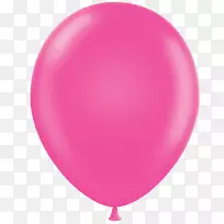 气球粉色单身汉派对颜色-粉红色气球