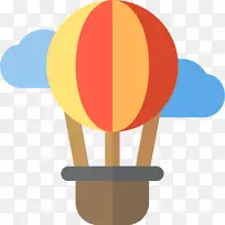 热气球电脑图标Jirisan剪贴画-热风