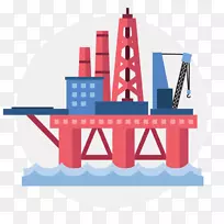 石油工业石油平台钻机起重机