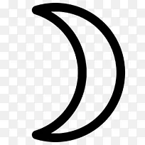 月亮天文符号占星学符号35