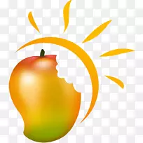 芒果太阳能产业食品标志-芒果