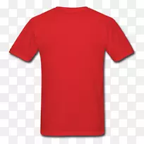 t恤服装水果织机红色t恤