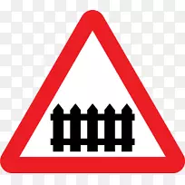 英国公路交通标志警告标志-交通标志
