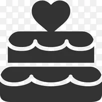 结婚蛋糕生日蛋糕面包店电脑图标-婚礼蛋糕