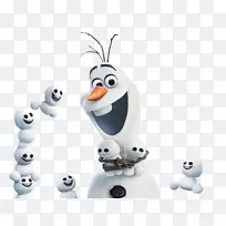 Olaf Anna Elsa Kristoff发烧