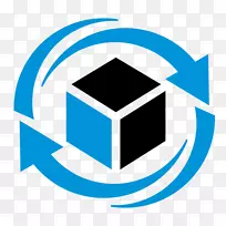 microsoft azure sql数据库虚拟机徽标计算机软件-仓库