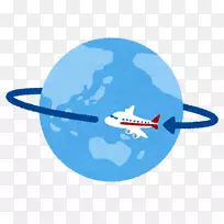 飞行飞机，航空公司，喷气式飞机旅行-游客