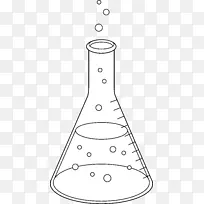 实验室烧瓶化学烧杯夹艺术烧瓶