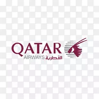 多哈航班卡塔尔航空公司标志-l