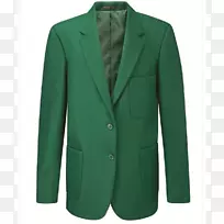 夹克衫，西装，绿色上衣