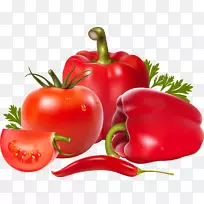 蔬菜铃椒番茄食品甜菜根-番茄
