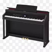 数字钢琴键盘卡西欧动作-钢琴