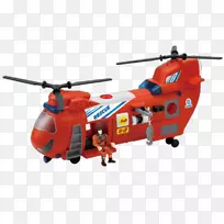 直升机贝尔412波音Vertol ch-46海骑士玩具直升机