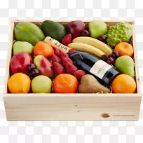 果汁食品礼品篮素食料理篮-混合水果