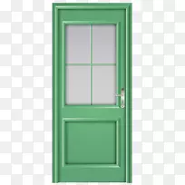 门窗门房回形针艺术开门