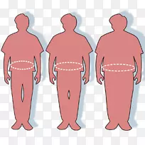 腰高比腹部肥胖脂肪组织健康肥胖男子