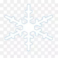 线对称-雪花
