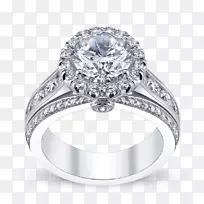 结婚戒指珠宝订婚戒指罗宾斯兄弟订婚戒指