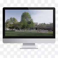 计算机显示器显示设备视频多媒体屏幕截图-学院