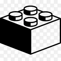 计算机图标-建筑结构立方体-积木