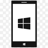 Windows Phone计算机图标移动电话.windows