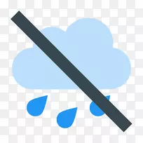 电脑图标雨符号剪辑艺术-雨