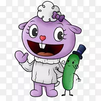 先生。Pickles Lammy petunia流行youtube