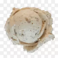 巧克力冰淇淋圆锥形风味杏仁